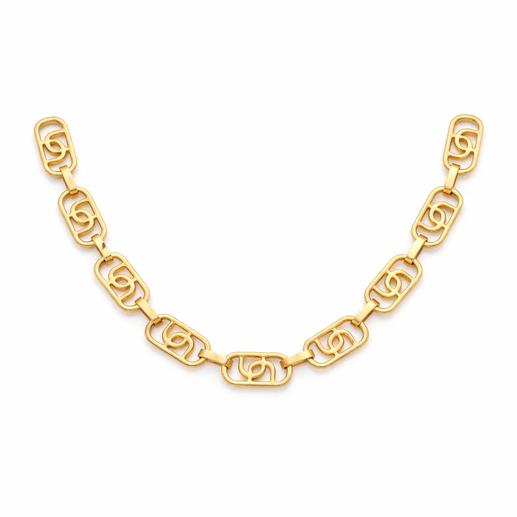 Custom Logo Gold Decorative Chain Links