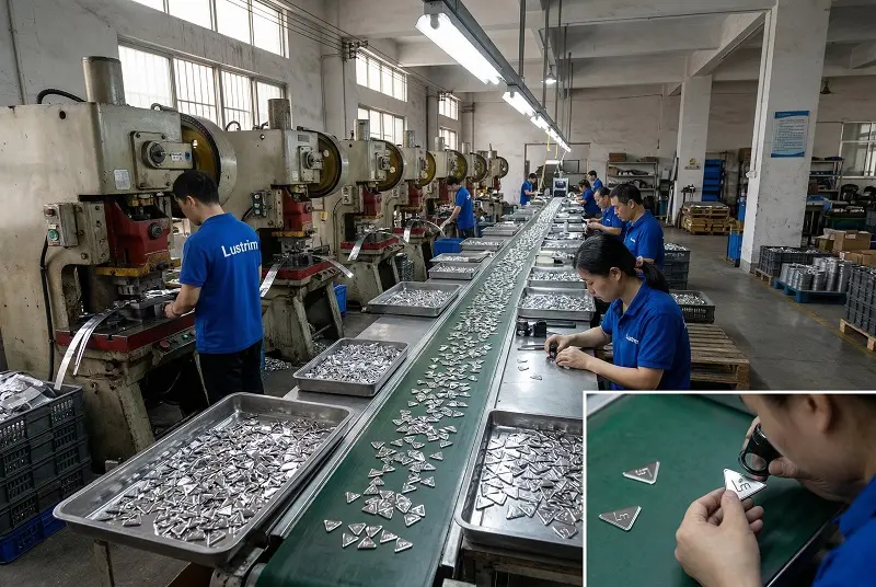 Lustrim metal label manufacturing facility