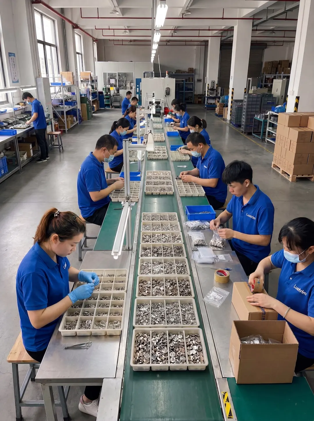 Lustrim factory workshop
