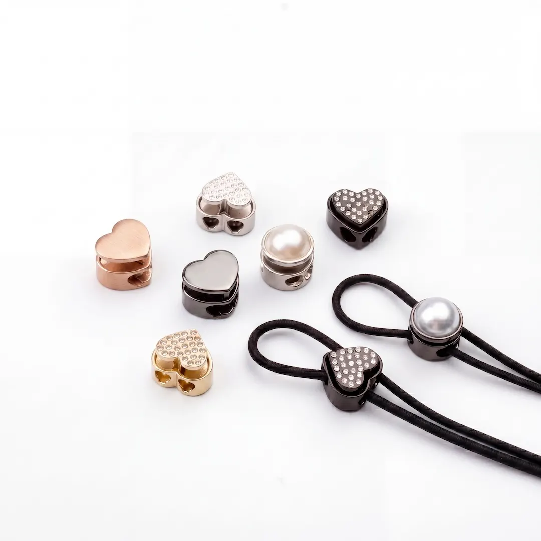 Decorative Metal Cord Locks