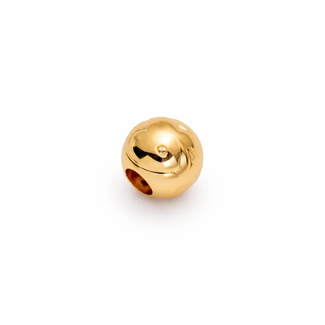 Polished Gold Spherical Cord End
