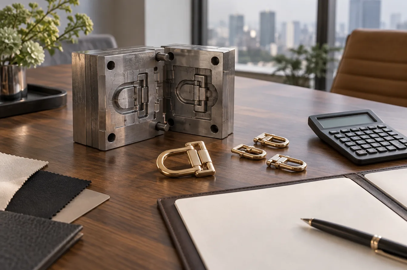 Custom clasp mold and calculator support a tooling fee review